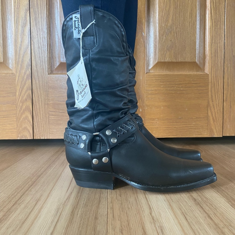 Black boots